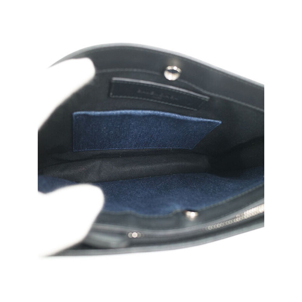 BALENCIAGA Navy Blue Pouch Bag - Picture 3 of 9